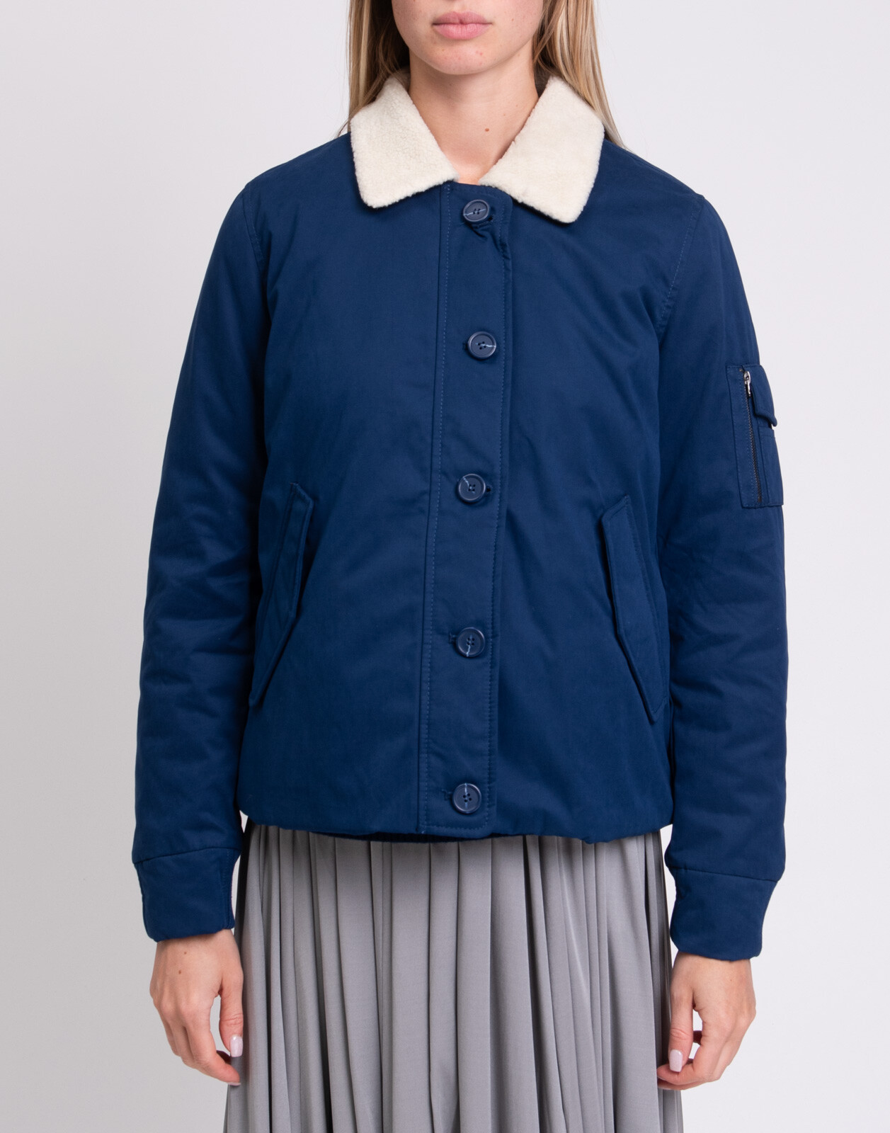 ALTRA RRP€245 8 Giacca Taglia M Imbottita Collo Sherpa