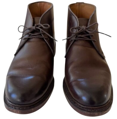 Allen Edmunds Dundee 2.0 Ankle Boots 9D Dark Brown Hand Crafted Chukka