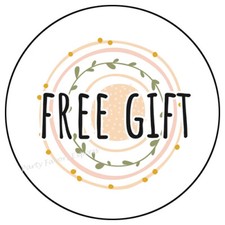 FREE GIFT SMALL BUSINESS ENVELOPE SEALS LABELS STICKERS PARTY FAVORS
