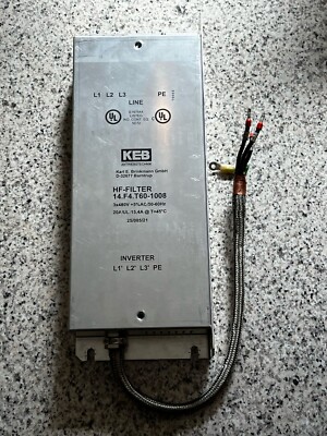 KEB HF-Filter 14.F4.T60-1008 Netzfilter
