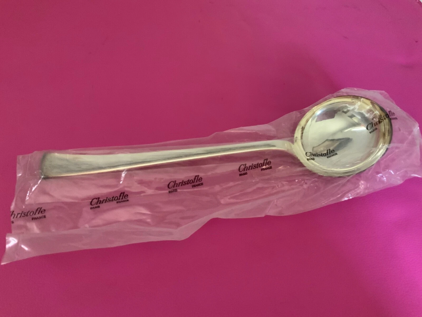 Christofle Concorde Silverplate Soup / Gravy Ladle
