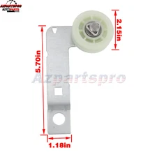 Dryer Idler Bracket Pulley for W10837240 Whirlpool AP5988716 PS11726337