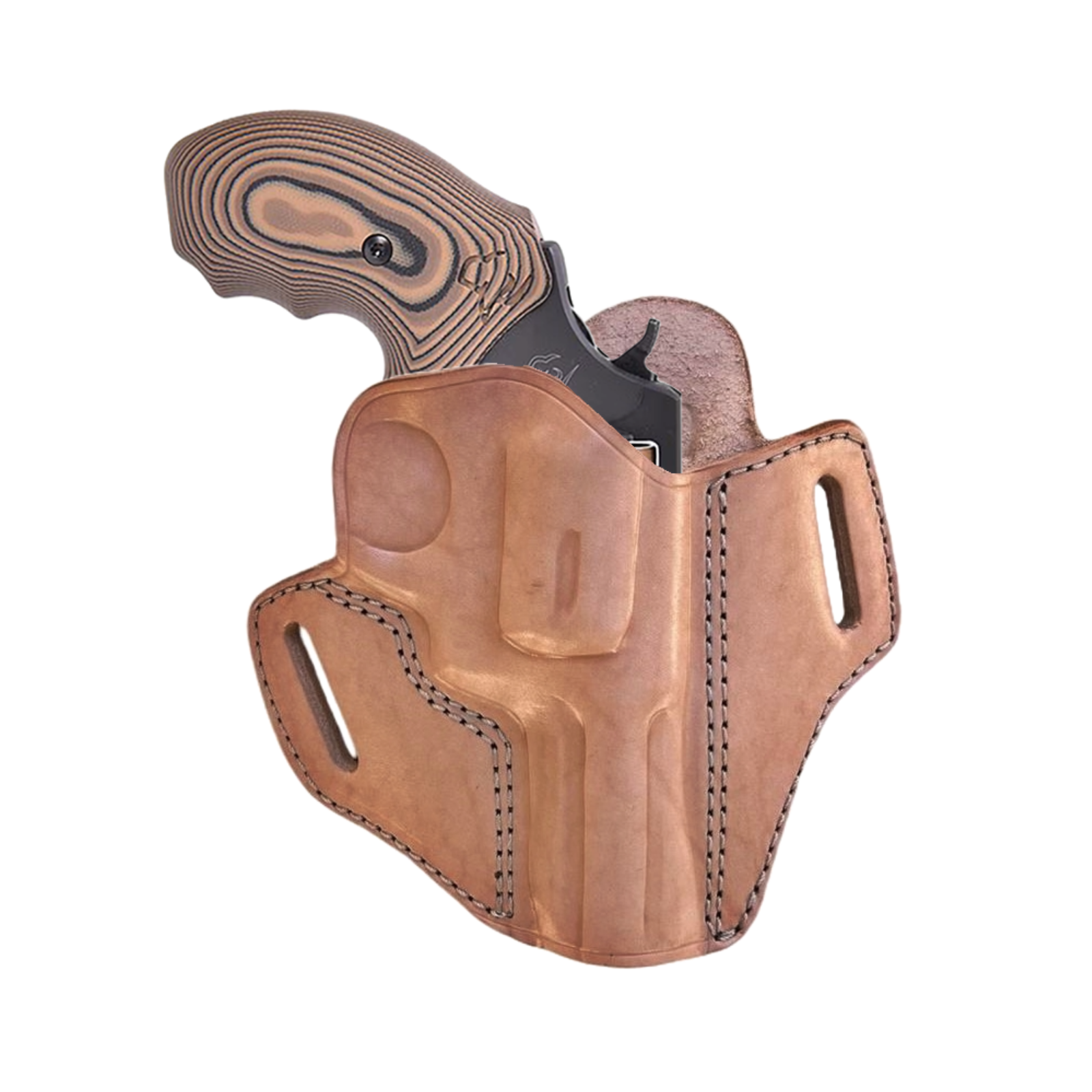 Natural Leather Holster Fits Colt Python or Colt King Cobra 357 Magnum