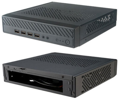 Akasa Cypher MX Thin-ITX Gehäuse (A-ITX38-M1B)