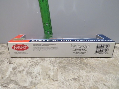 2005 FLEER SUPER BOWL 39 TRACTOR TRAILER 1:80 DIECAST (EAGLES VS. PATRIOTS) - Picture 3 of 4