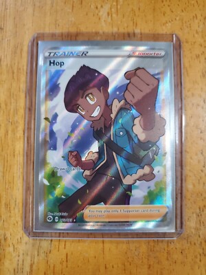 hop pokemon card Pokemon Champion's Path Ultra Rare Hop #73 main image 0
