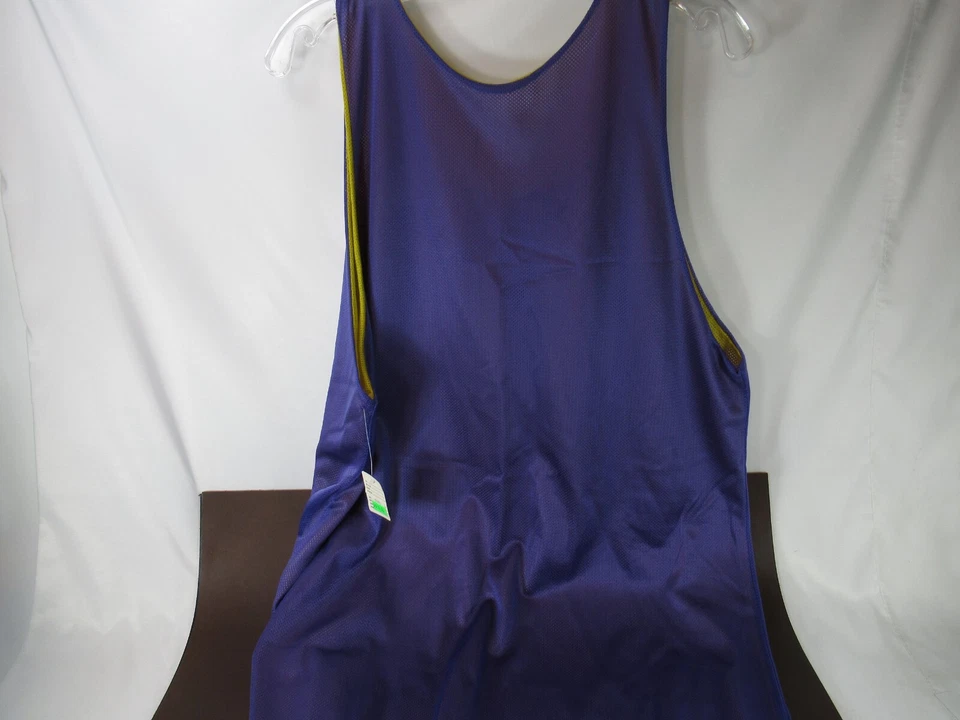 Camiseta deportiva de baloncesto XL púrpura Don Alleson (nylon/poliéster) (D ED) Foto 2 de 4