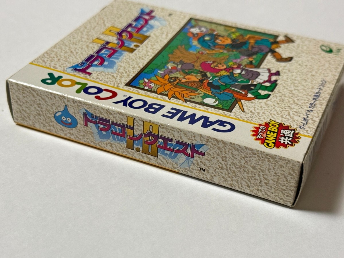 GB Dragon Quest 1 2 Nintendo GameBoy GBC Enix Role Playing Game