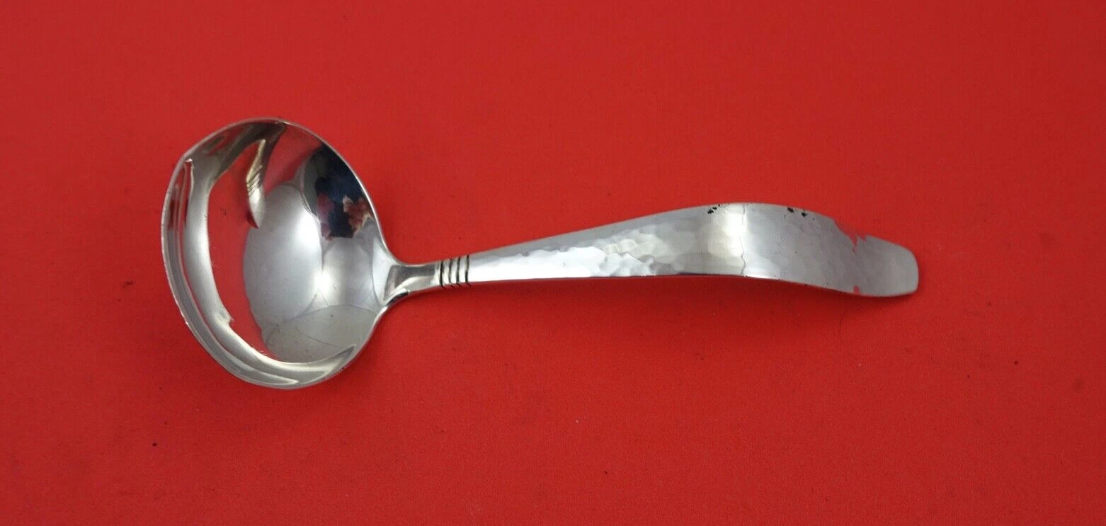 Swedish Modern By Allan Adler Sterling Sauce Ladle 5 1/4"
