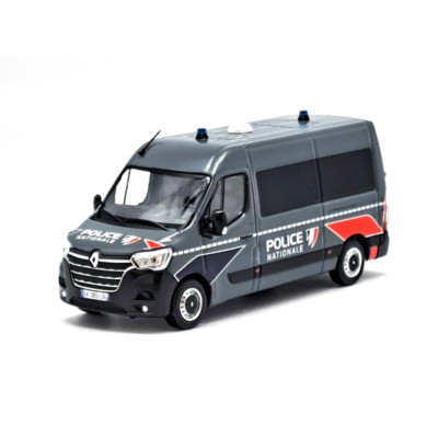 Renault Master 1/43 2019 Grau Polizei Nationalmannschaft - Eligor 118006