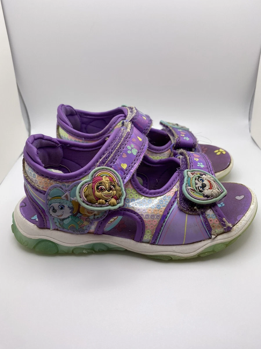 Paw patrol light up sandals sale