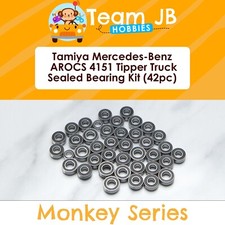 Tamiya Mercedes-benz Arocs 4151 Tipper Truck - 42 Pcs Rubber Sealed Bearings Kit