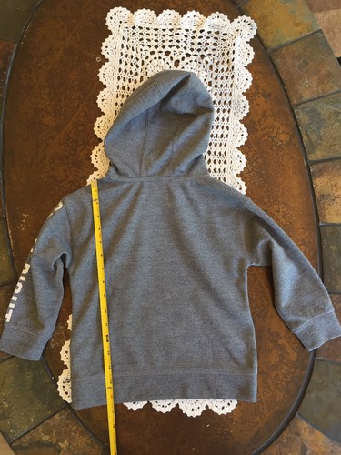 Zara Boys Collection Gray Blue “Get It Right” Hoodie Size 5 110 cm - Picture 2 of 4