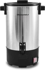 Elite Gourmet CCM035 Maxi-Matic 30Cup StainlessSteel Coffee Urn Removable Filter