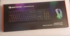 New In Box iBUYPOWER Chimera KM7 RGB Gaming Keyboard and Mouse Combo