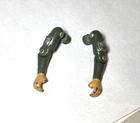 GI Joe HAWK / SHORT FUZE 1982 v1 Left & Right Arm *COMBINED SHIP* Broken Thumbs