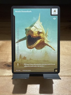 Wonders of the First - Rustic Duneshark - Call of the Stones CoTS - 372/402