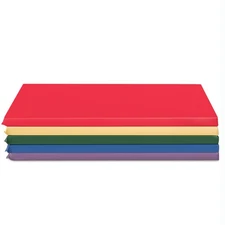 Goplus 2-Inch Toddler Thick Rest Mats Lunch W/Transparent Name Tag 5PCS Rainbow