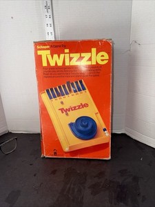 1976 Twizzle Game Vintage Schaper Manufacturing Co. Game Toy Used in Box