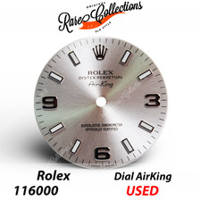 Dial 116000 Usato Quadrante Air-King Luminova Argento Silver