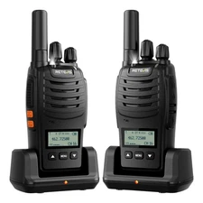 Retevis H777D Walkie Talkie Long Range Two Way Radio for School/Camping/Security