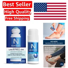 Max Strength Pain Relieving Roll-On Liquid with Lidocaine 2.5oz - Fast Relief