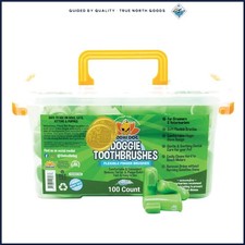Gentle Finger Toothbrush for Dogs Cats, U-Shaped Design for Easy Cleaning