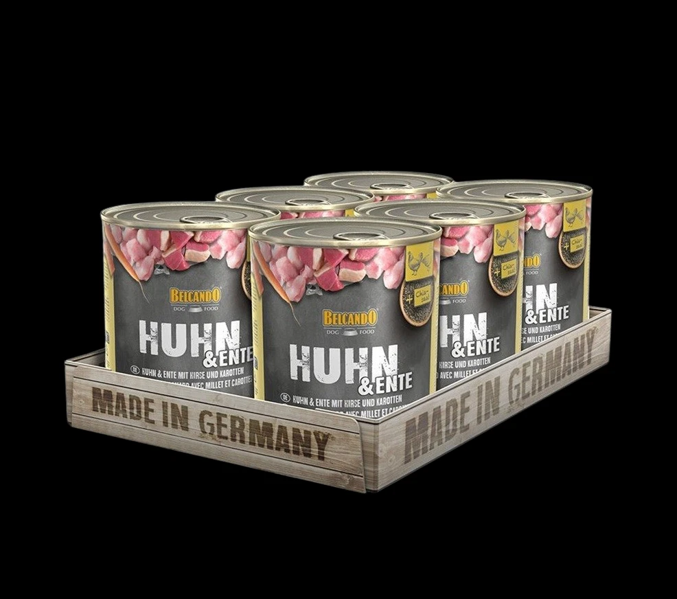 hundefutter nährwerte Nassfutter SENIOR Huhn
