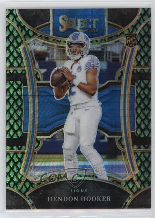 2023 Panini Select Suite Level Dragon Scale Prizm 63/70 Hendon Hooker #432 0c3