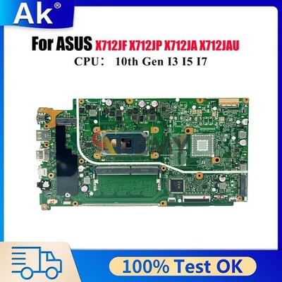 X712JA Motherboard For ASUS X712JF X712JAU X712JP X712JAW Mainboard W/CPU