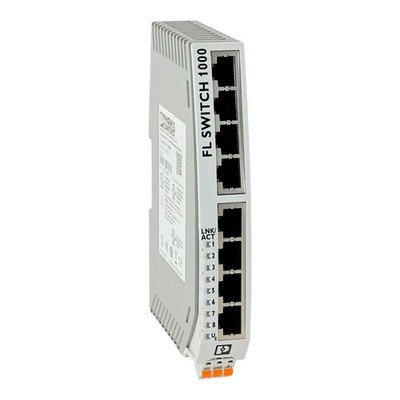 PHOENIX CONTACT FL SWITCH 1008N 1085256 INDUSTRIAL ETHERNET SWITCH