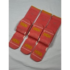 HOKA Performance Running Socks 3-Pack  Cushioned  NWOT OSFM