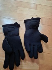 Tauchhandschuhe schwarz Gr L