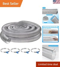 Dust Collection Hose 2 1/2" x 20',Heavy PVC 2.5 Inch Dust Collector Hose  Pu...