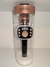 Singing Machine Carpool Karaoke Mic 2.0 - Black/Gold