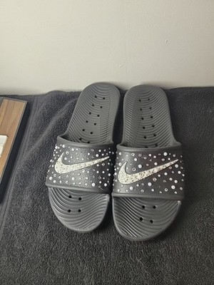 Bling Nike Slides Benassi JDI Size 7
