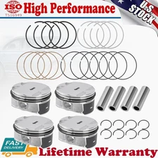 2AZFE STD Pistons & Rings Kit For Toyota Camry RAV4 Scion tC 2.4L 13211-28112-A0