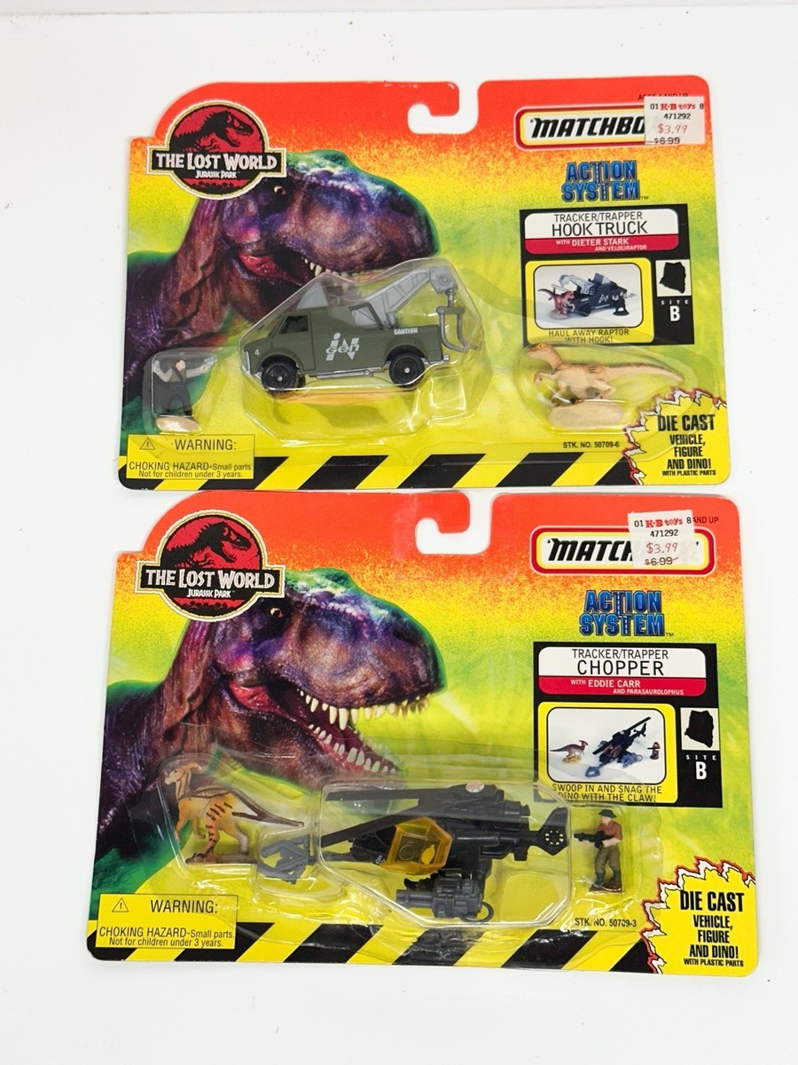 The Lost World Jurassic Park Tracker Trapper Chopper Eddie Carr