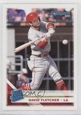 2019 Panini Donruss Rated Rookie David Fletcher #36 9mb