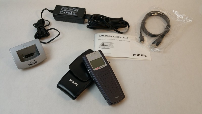 Philips LFH4950/52 Voice Command W/Charging Dock & Power Supply