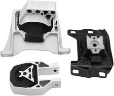 Engine Motor and Transmission Mount Kit Compatible with 2013-2019 Escape 2.0L Tu