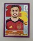 2026 Panini World Cup “RODRI” Purple Sticker Spain #ESP10