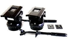 SACHTLER 25-III VIDEO FLUID HEAD MINT FOR MITCHEL SYS BAR PL BAR SERVICED 77Lb  