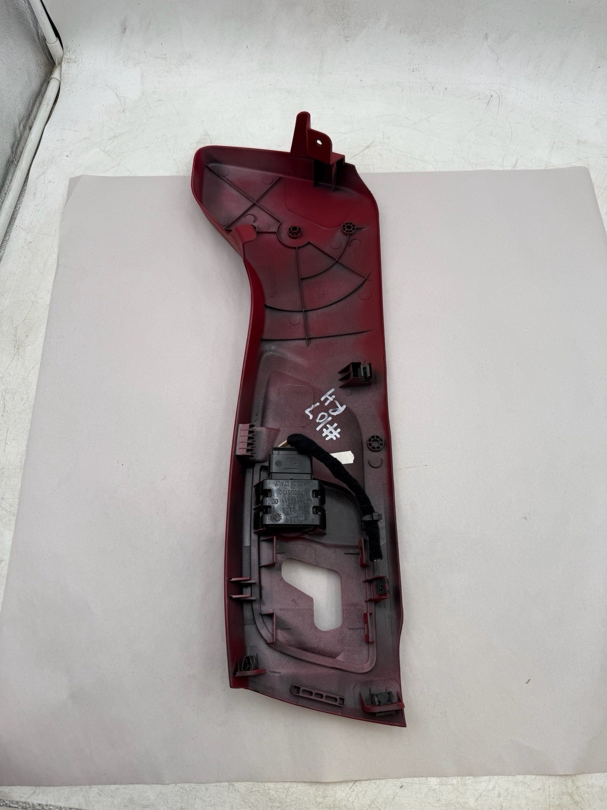 Maserati Ghibli 2014-2022 Front Right Side control trim Red