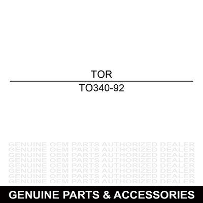 Toro 340-92 Straight Fitting Exmark Lazer Turbo Z Series S Master 7500 96 144