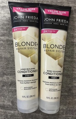 John Frieda Step 3 Conditioner Blonde Repair System 10 Fl Oz - 2 Pack