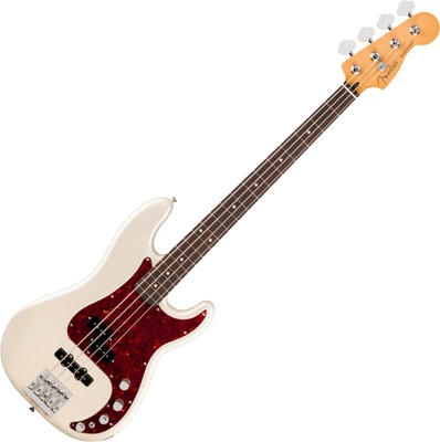 Fender Player II Modified Active Precision Bass Olympic Pearl Gigbag