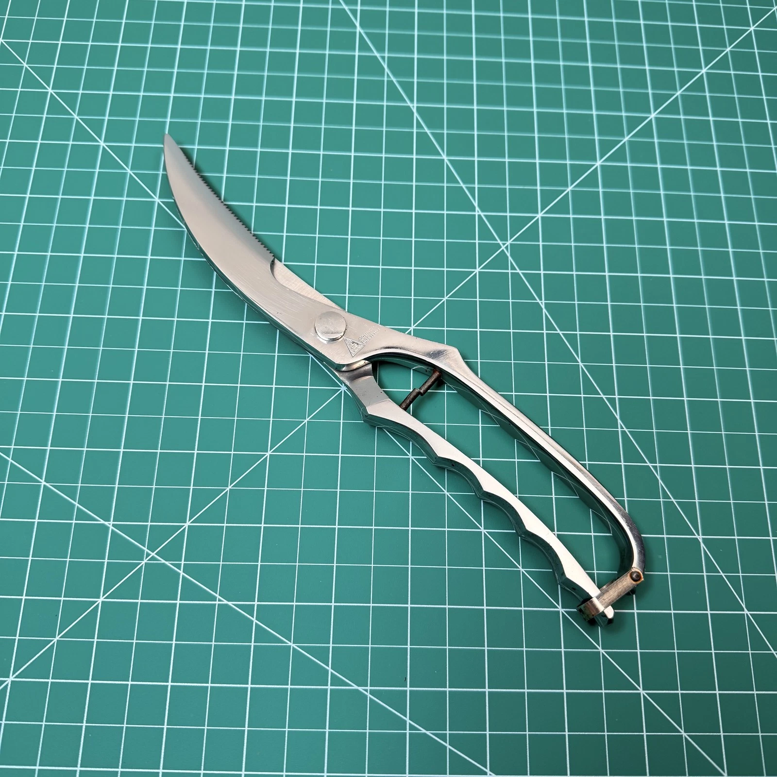 Laurus Solingen Rostfrei Poultry Shears Stainless Steel Kitchen Scissors Germany