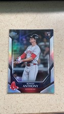 Topps Starter Kit ROMAN ANTHONY RAINBOW FOIL ROOKIE CARD 💎