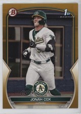 2023 Bowman Draft Gold /50 Jonah Cox #BD-135 1kn1